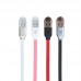 Кабель 2-in-1 Remax RC-025T Twins Cable Lightning-microUSB-USB 1m Pink