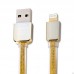 Кабель Remax Golden Lightning 1m Gold