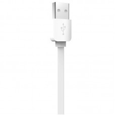 Кабель Rock Lightning Flat Data Cable 1m White