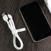 Кабель Rock Lightning Flat Data Cable 1m White