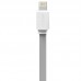 Кабель Rock Lightning Flat Data Cable 1m Gray