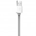 Кабель Rock Lightning Flat Data Cable 1m Gray
