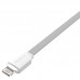 Кабель Rock Lightning Flat Data Cable 1m Gray