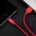 Кабель Rock Lightning Flat Data Cable 1m Red