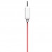 Кабель Rock Lightning Flat Data Cable 1m Red