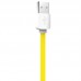 Кабель Rock Lightning Flat Data Cable 1m Yellow