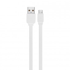Кабель Rock Micro USB Flat 1M 2.1A White
