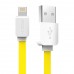 Кабель Rock Micro USB Flat 1M 2.1A Yellow