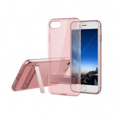 TPU чехол Rock Slim Jacket с функцией подставки для Apple iPhone 7/8 Rose
