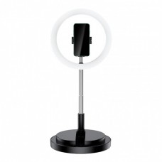 Кольцевая LED-лампа для селфи Usams US-ZB120 Stretchable Selfie Ring Light Black