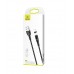 Кабель Usams US-SJ352 U32 Aluminum Alloy Magnetic Lightning 1m Black