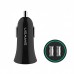 Автомобильное зарядное устройство Usams US-CC013 (2USB 2.1А) Black