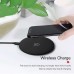 Беспроводное зарядное устройство Usams US-CD24 Wireless Fast Charging Pad  Boswell Series Black