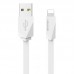 Кабель USB Usams Rhombic US-SJ083 Lightning (1M) White