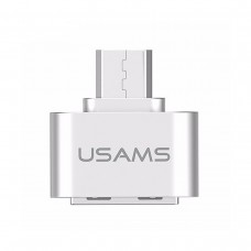 Переходник Usams Micro OTG US-SJ009 White