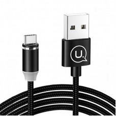 Кабель Type-C Usams US-SJ159 1.2 м Black