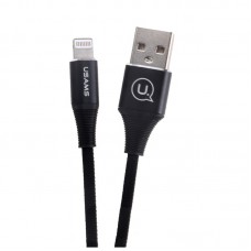 Кабель Usams US-SJ185 Lightning Mermaid Series  1.2m Black