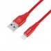 Кабель Usams US-SJ185 Lightning Mermaid Series  1.2m Red