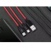 Кабель 3-in-1 Usams US-SJ162 Lightning+Micro+Type-C Suit Series 1.2m Red