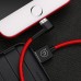 Кабель USB Lightning Usams US-SJ148 Magnet U-Boss iPhone 1m Red