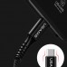 Кабель Usams US-SJ171 Type-C 3.0 Nylon Braided Cable - U-pino 1.2m Black