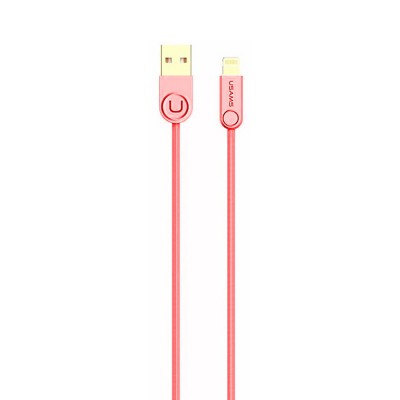 Кабель Usams US-SJ119 Lightning Braided cable -U-Ming Series Red