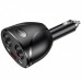 Зарядное устройство для телефона в авто Usams US-CC099 C16 96W (2 USB и 2 прикуривателя) Black