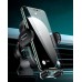 Автодержатель с беспроводной зарядкой Usams US-CD132 Coil Induction Wireless 15W (Air Vent) Black