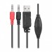Игровые наушники XTRIKE ME HP-311 с микрофоном Black
