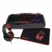 Игровой комплект Meetion MT-C500 4 в 1 (клавиатура, мышка, наушники, коврик) с подсветкой 