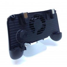 Геймпад для смартфона с охлаждением MGC F1+ 2000mAh (для PUBG Mobile) Black