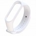 Ремешок для фитнесс браслета Xiaomi Mi Band 3/4 White