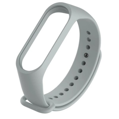 Ремешок для фитнесс браслета Xiaomi Mi Band 3/4 Gray