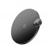 Беспроводное зарядное устройство Baseus Digtal LED Display Wireless Charger Black