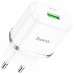 Сетевое зарядное устройство Hoco N3 Special single port (1USB, QC3.0) White