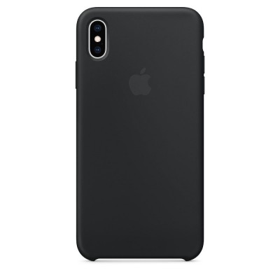 Чехол HC Silicone Case для Apple iPhone XS MAX Black Без бренда