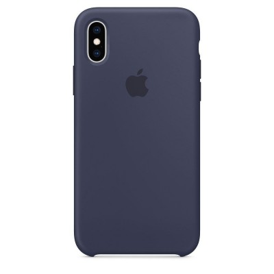 Чехол HC Silicone Case для Apple iPhone X/XS Midnight Blue Без бренда