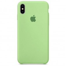 Чехол HC Silicone Case для Apple iPhone X/XS Mint Без бренда
