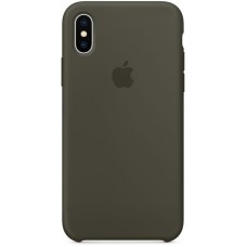 Чехол HC Silicone Case для Apple iPhone X/XS Olive Без бренда