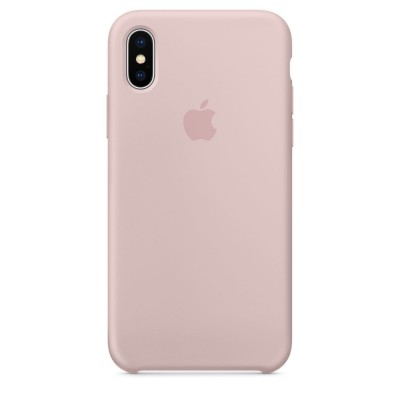 Чехол HC Silicone Case для Apple iPhone X/XS Pink Sand Без бренда