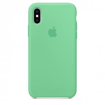 Чехол HC Silicone Case для Apple iPhone X/XS Spearmint Green Без бренда
