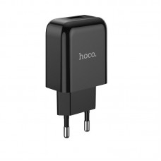 Сетевое зарядное устройство Hoco N2 Vigour single port charger (1USB, 2,1A) Black